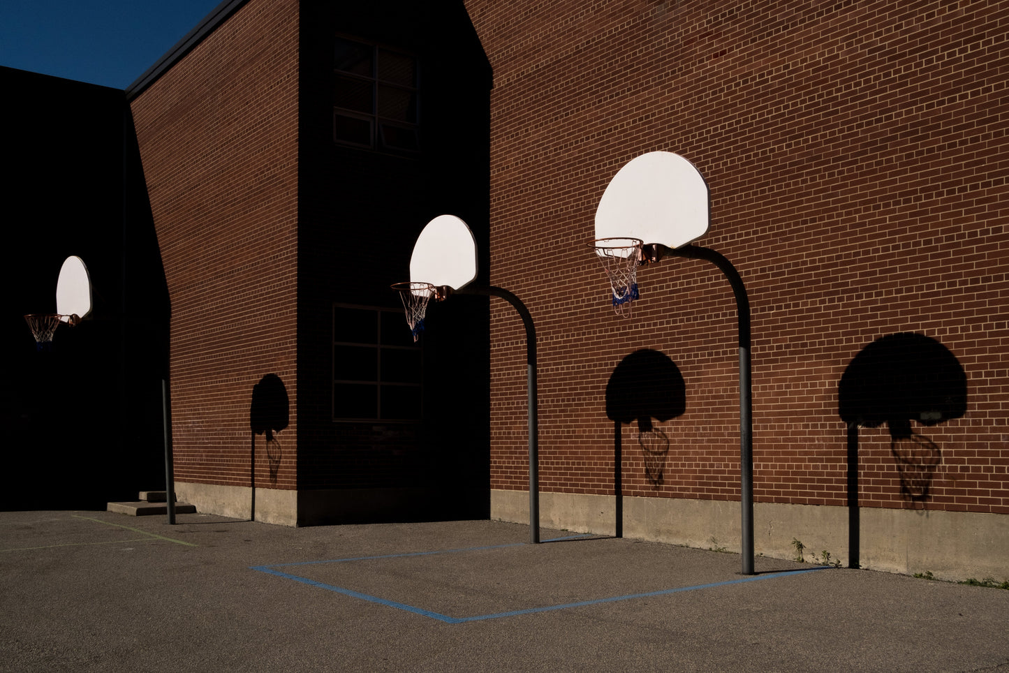 6 On The Court - Framed 20"x30"