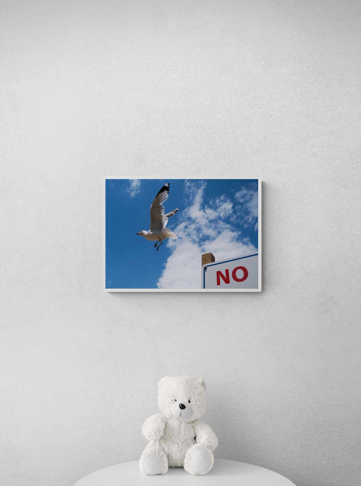 No! 3 - Framed 10"x14"