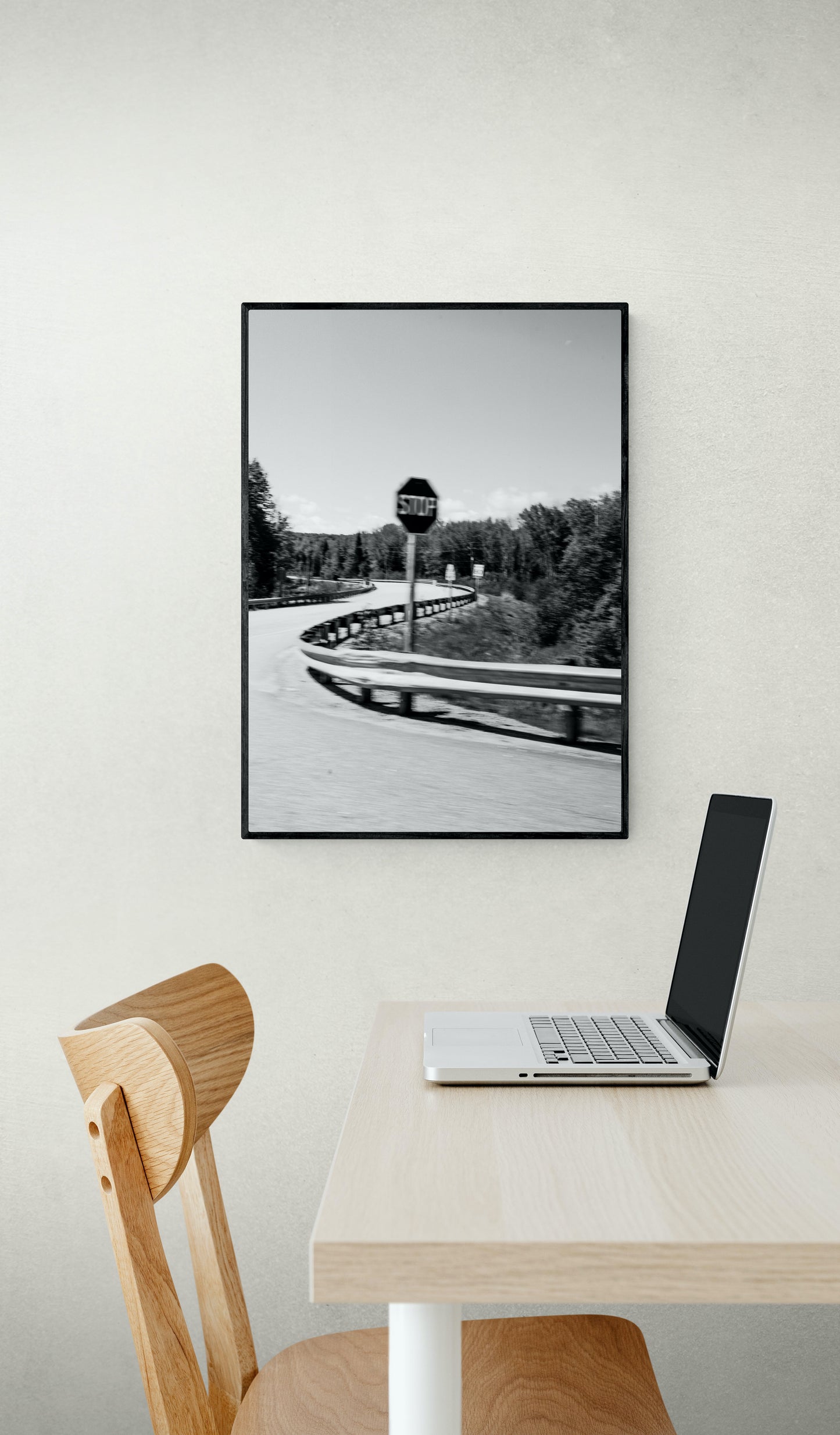 Stop! - Framed 20"x30"